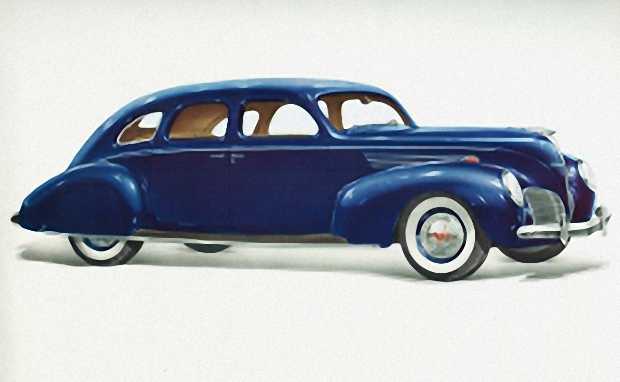 Lincoln Zephyr представлен 2 ноября 1935 г. в качестве модели 1936 года