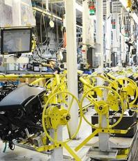 Так выглядит сборочная линия завода Ford