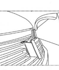 Залика жидкости через эмблему