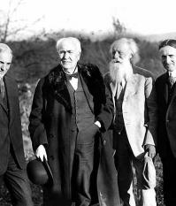  Генри Форд, Томас Эдисон, Джон Берроуз и Харви Файрстоун