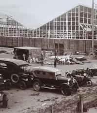 FСтроительство завода Ford в Джилонге, октябрь 1925 года