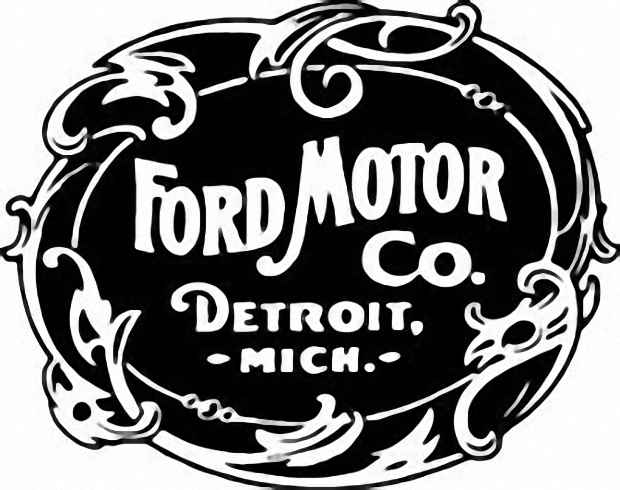 Логотип компании Ford Motor в 1903 году