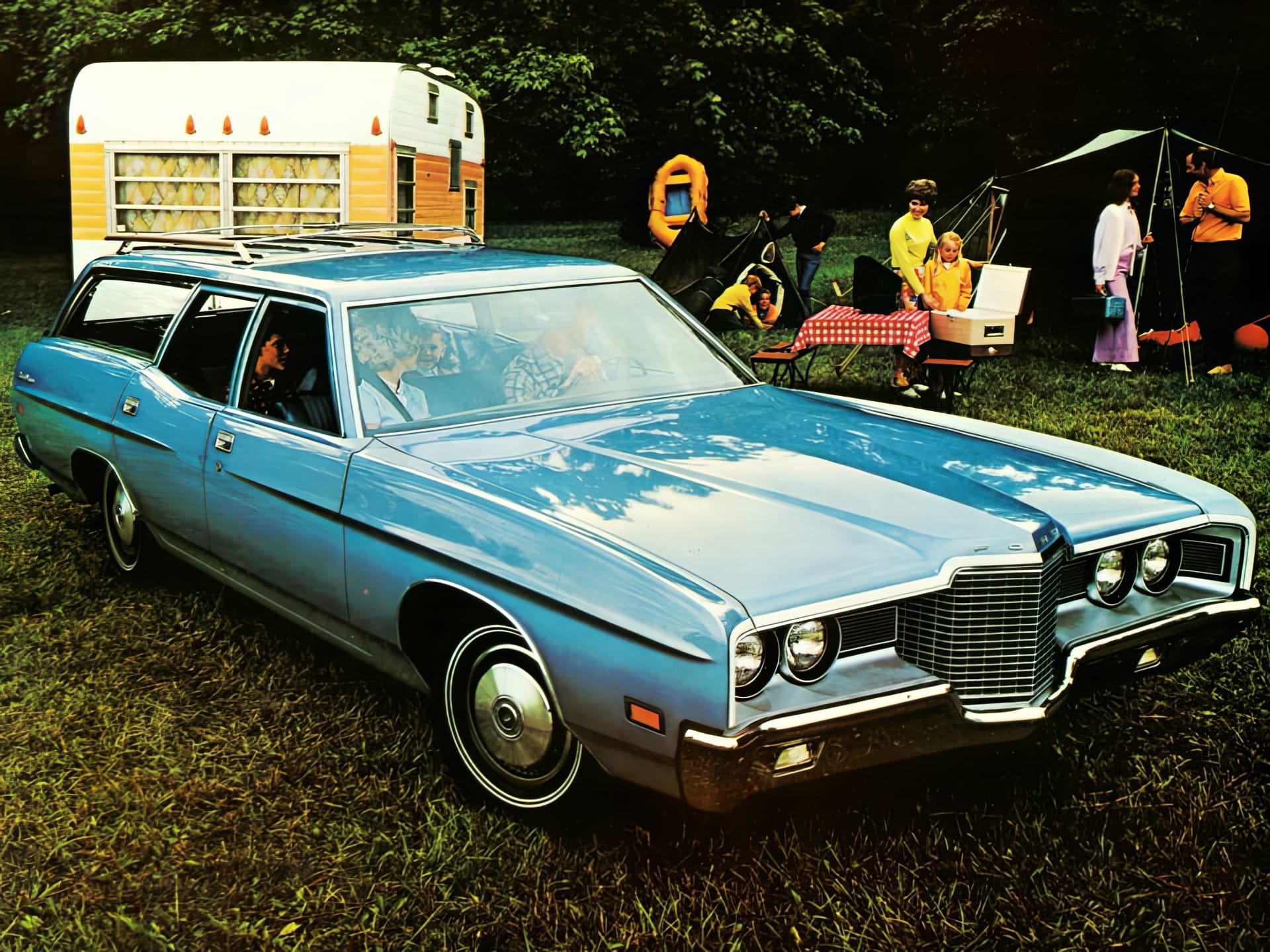 Ford Custom-500 Ranch Wagon 1971 года