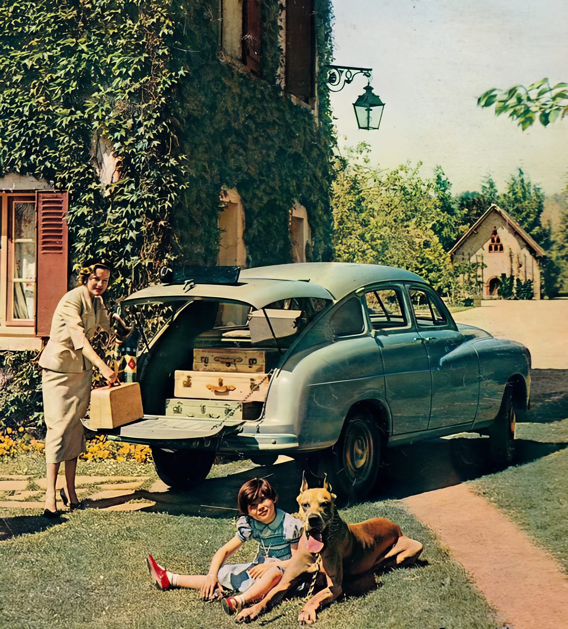 Ford Abeille на обложке журнала в 1952 году