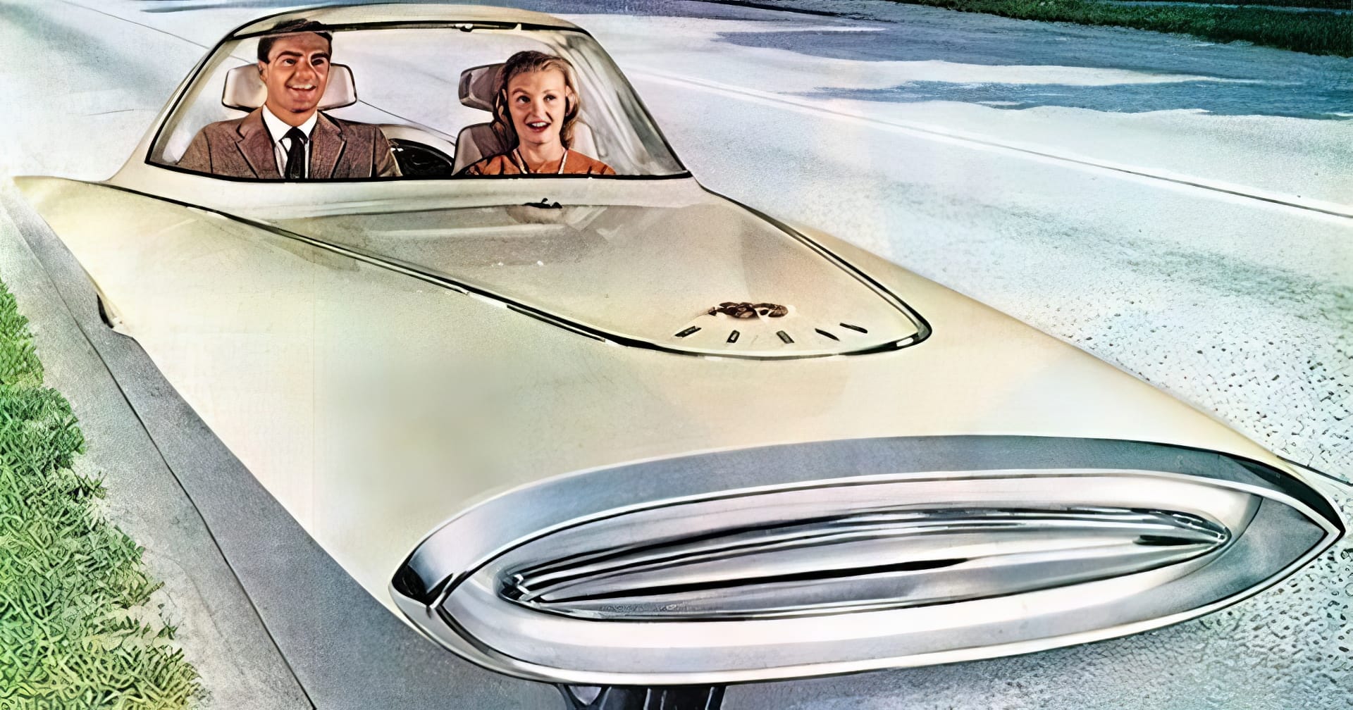 Двухколесный автомобиль Ford Gyron