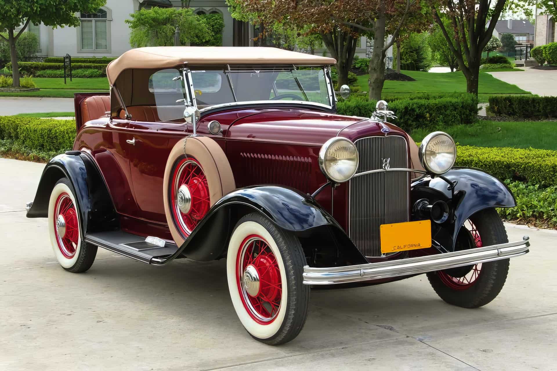 Ford Model 18 Deluxe Roadster 1932 года