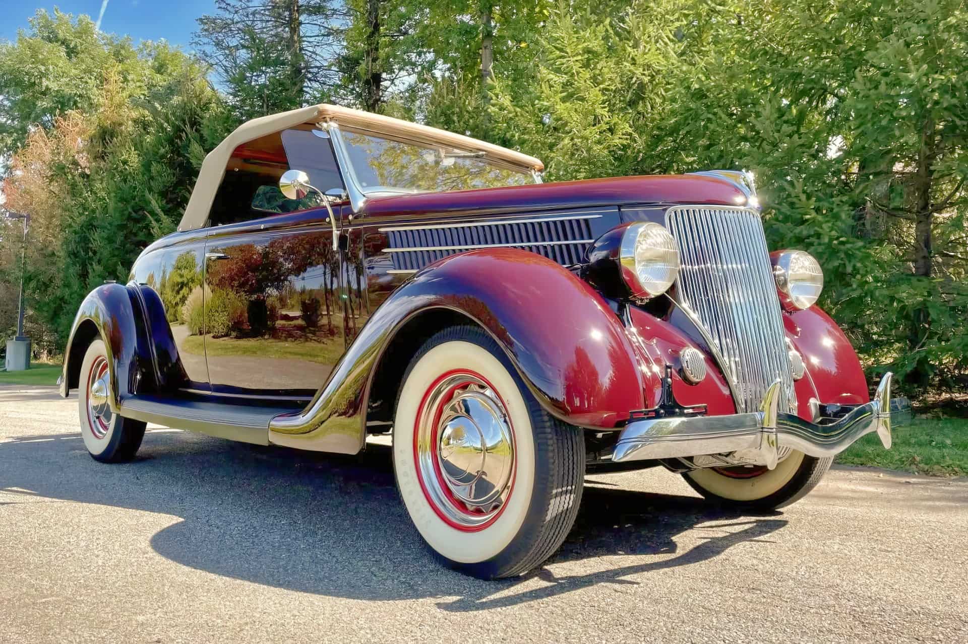 Ford Model 68 Deluxe Roadster 1936 года