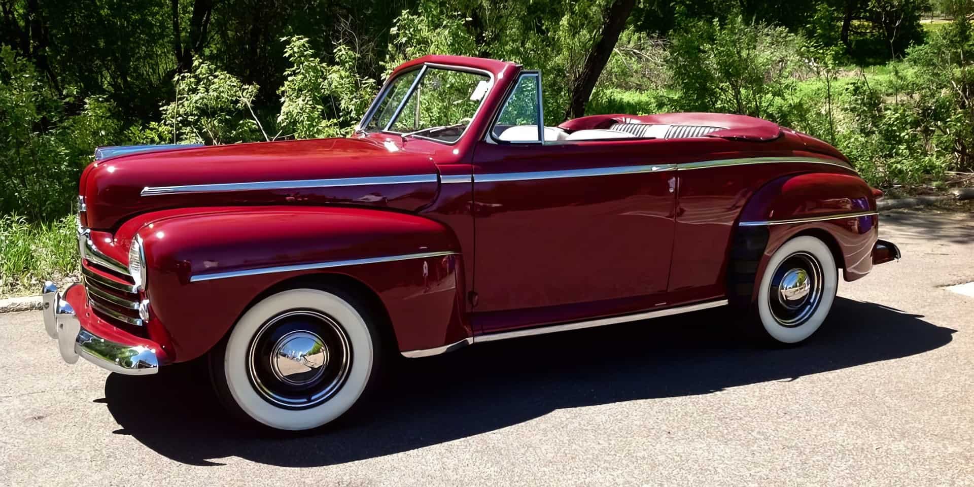 Ford 89A Super DeLuxe Convertible 1948 года