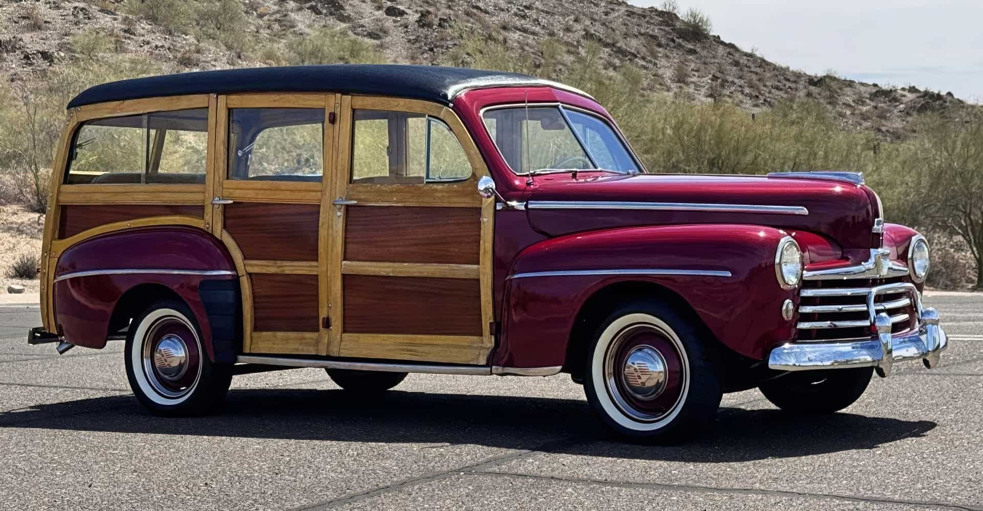 Ford 89A Super Deluxe Woody Wagon 1948 года