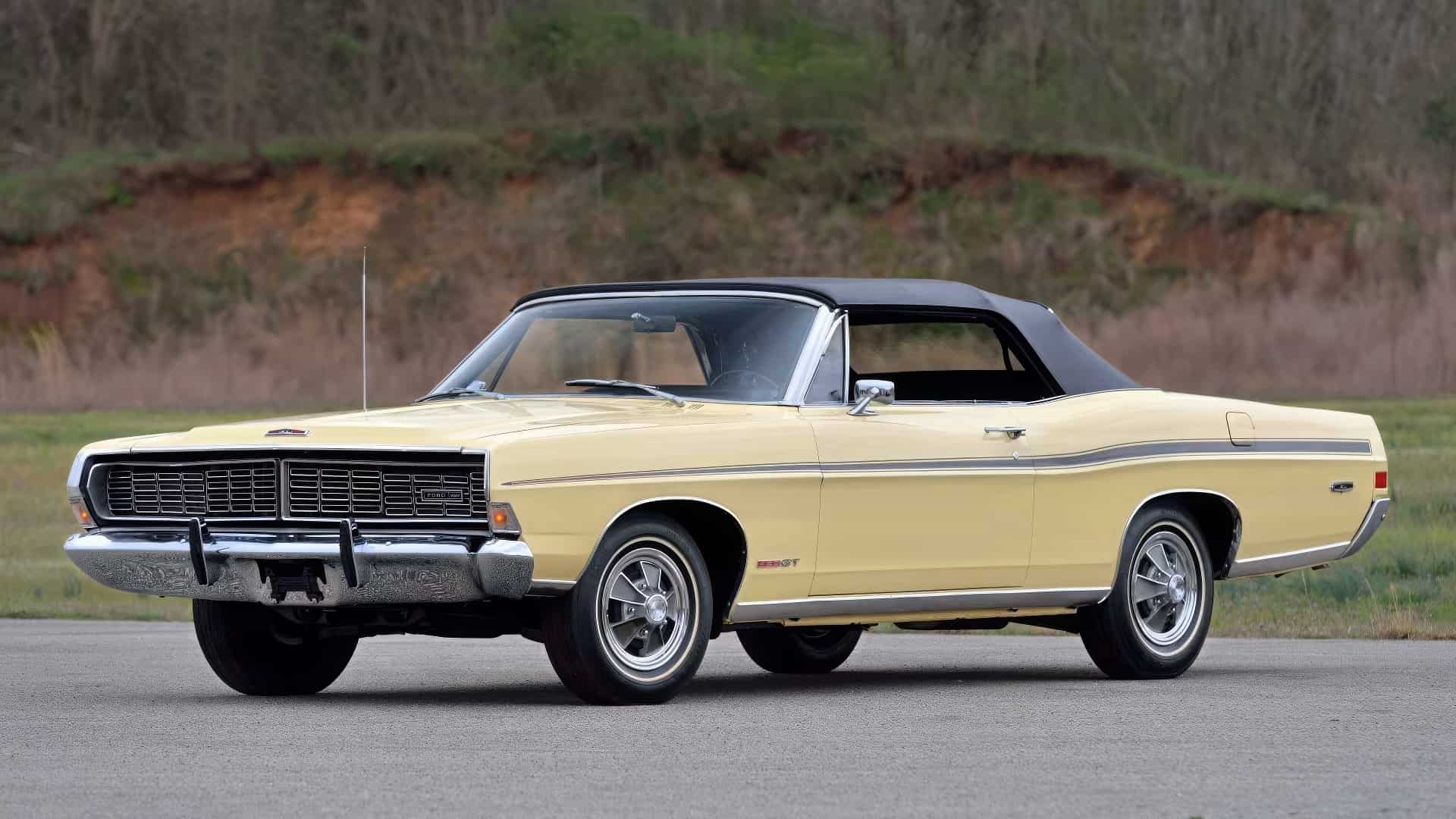 Ford Galaxie XL GT Convertible 1968 год